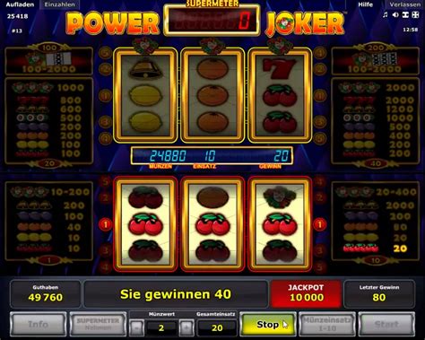 Joker Power Slot Demo Kostenlos Spielen.